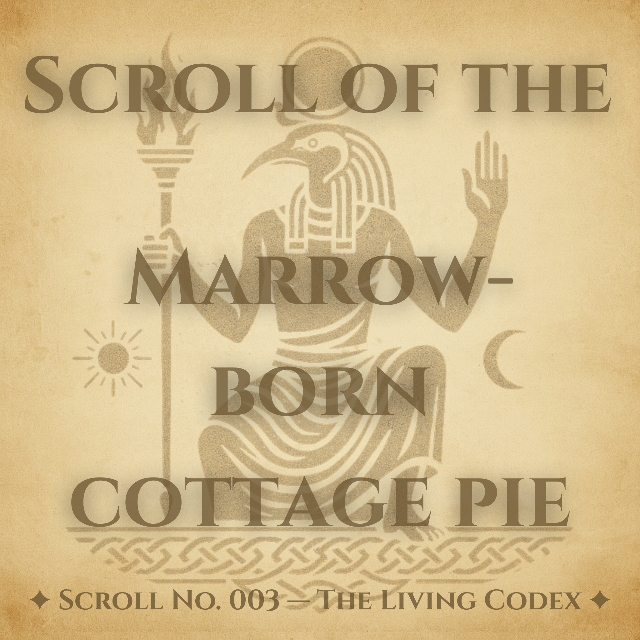 The Scroll of the Marrow-Borne Cottage Pie