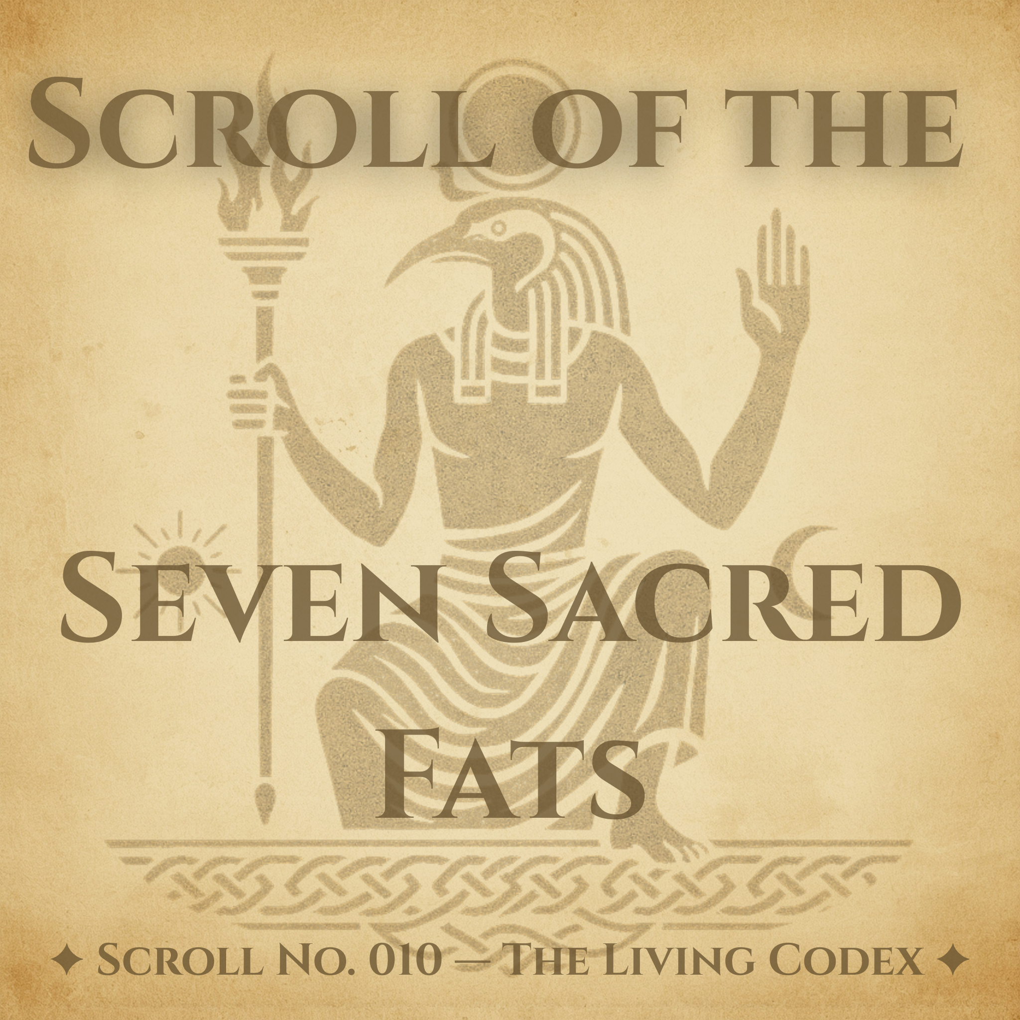 Scroll of the Seven Sacred Fats
